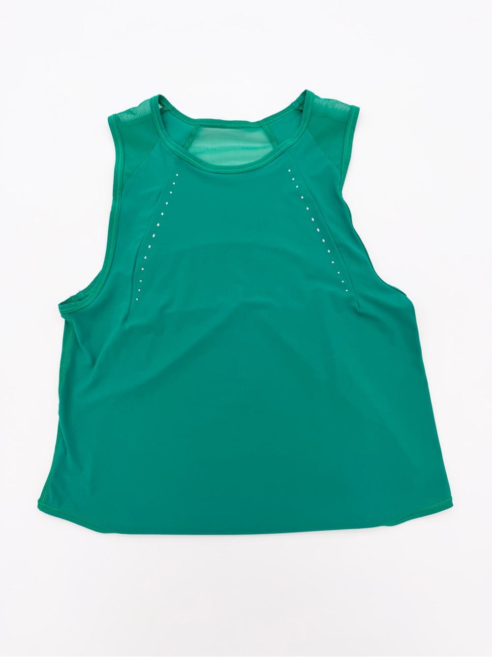 Lululemon Women’s Green Running Tank Top | Reflective | Athletic Workout